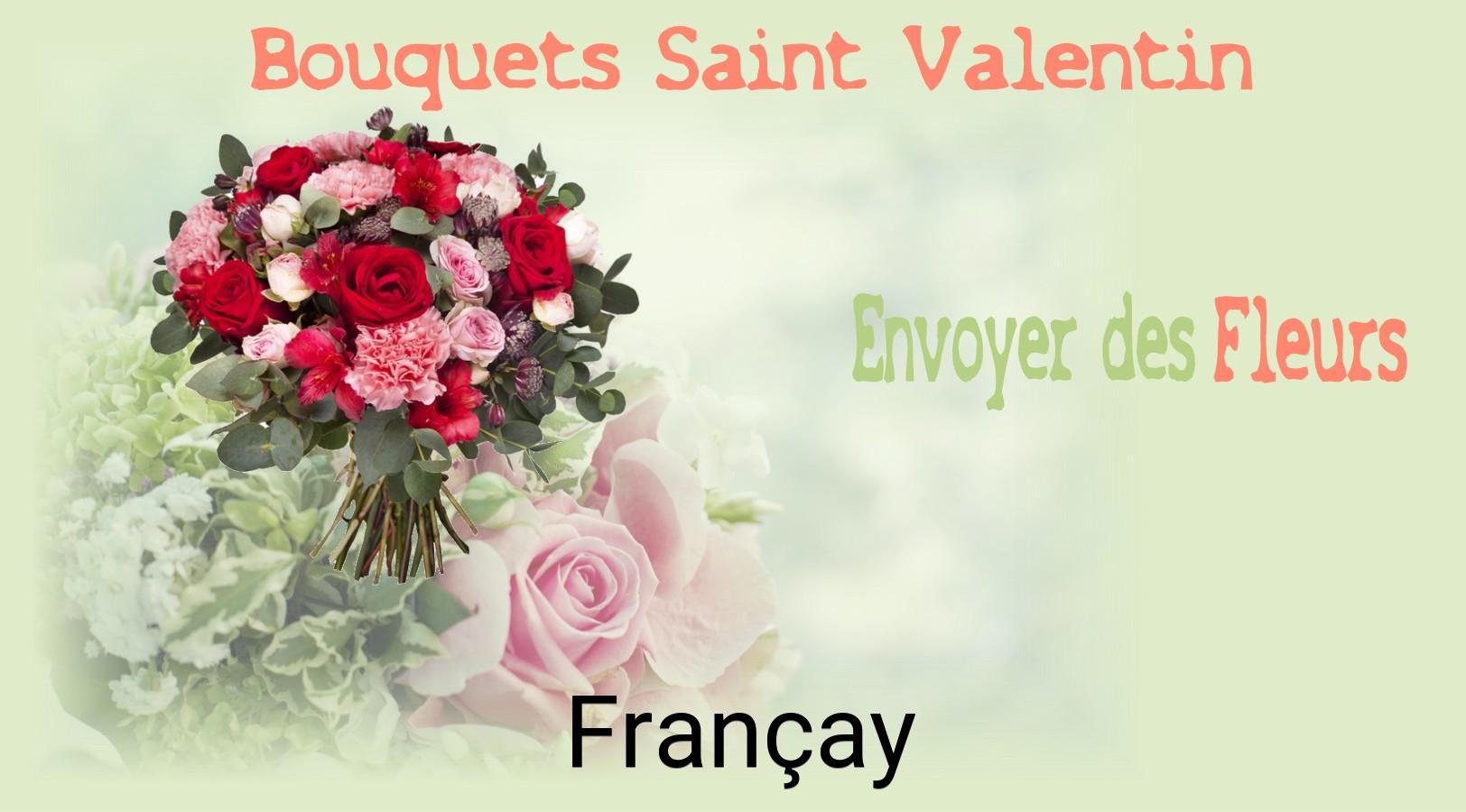 Roses de Saint-Valentin livrées à Françay